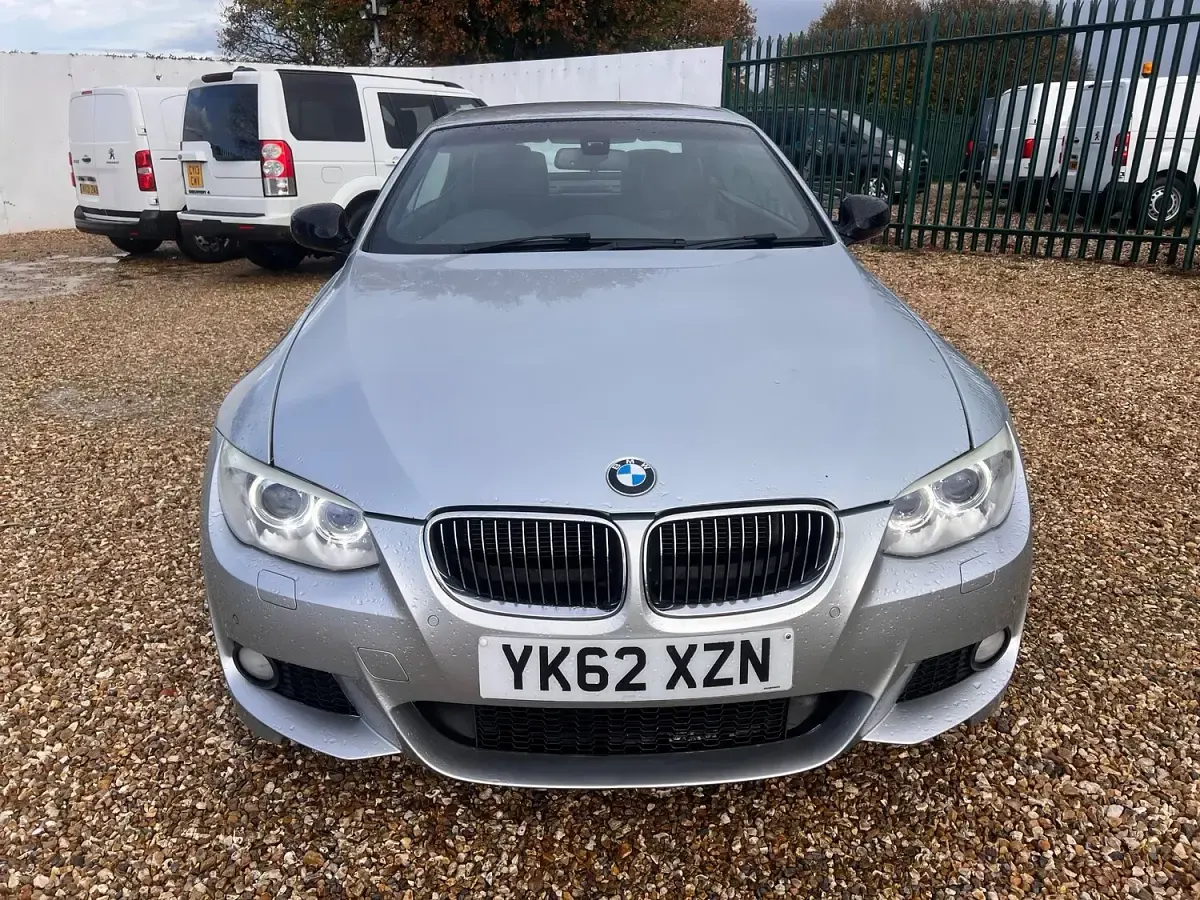 Used BMW 320 Cabriolet Sport Line 184 HP (135 kW) 2012 Blue Cabriolet