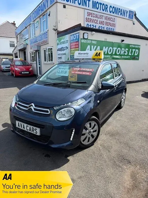 Used Citroën C1 Feel 82 HP (60 kW) 2016 Blue Hatchback