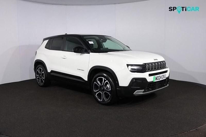 Used Jeep Avenger Summit 114 kW (156 HP) 2024 White/black SUV