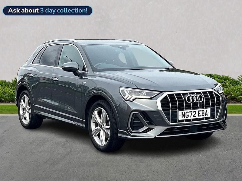 Grey Used 2023 Audi Q3 S-Line SUV | £27,699 (Good price) - Image 1/4