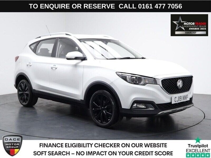White Used 2019 MG ZS Excite Sedan | £9,480 (Fair price) - Image 1/3