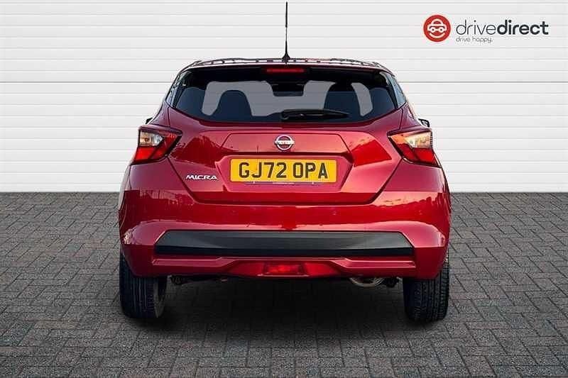 Used Nissan Micra Tekna 2022 Red Hatchback