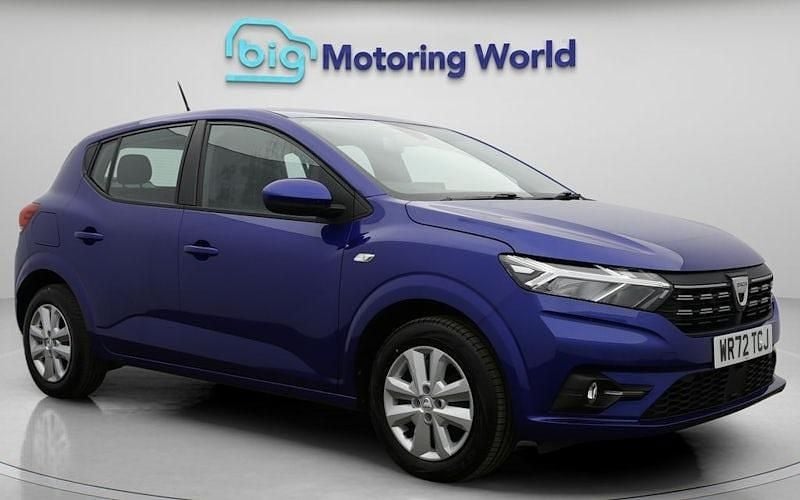Used 2022 Dacia Sandero Comfort Hatchback | £10,500 (Fair price) - Image 1/4