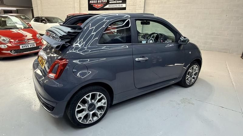 Used Fiat 500C Rockstar 69 HP (50 kW) 2020 Grey Cabriolet