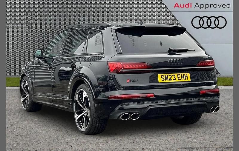 Używany Audi SQ7 Black Edition 507 KM (372 kW) 2023 Czarny SUV
