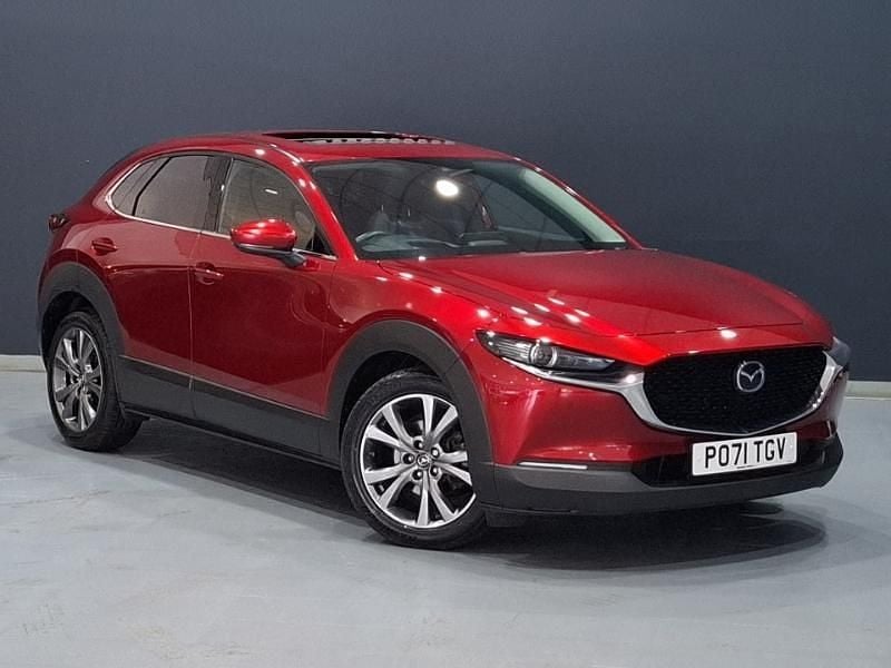 Red Used 2021 Mazda CX-30 Inclusive SUV | £16,298 (Fair price) - Image 1/4
