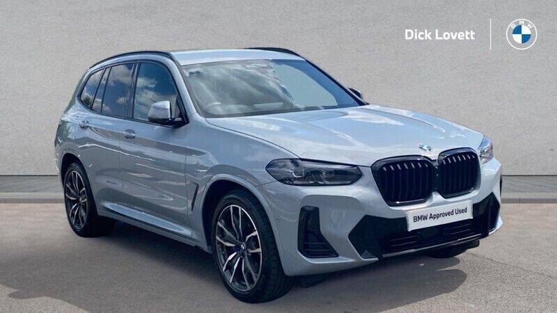Grey Used 2024 BMW X3 M Sport SUV | £46,777 (Expensive) - Image 1/4