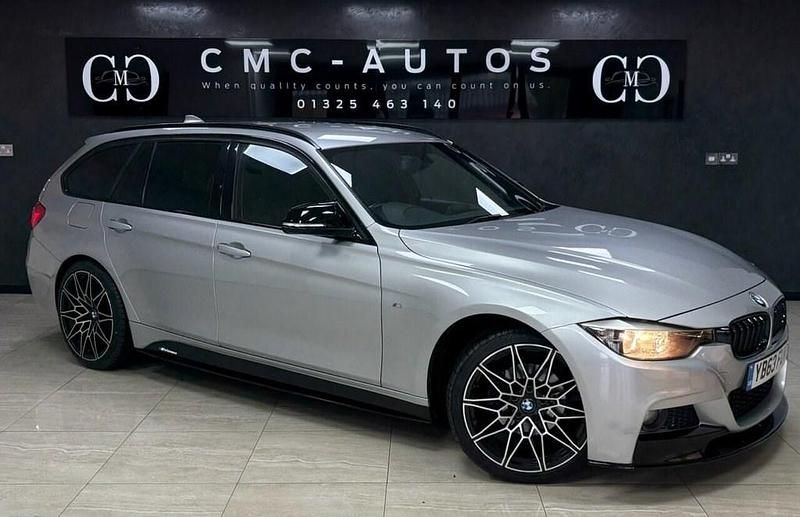 Silver Used 2013 BMW 320 M Sport Estate | £12,490 (Expensive) - Image 1/4