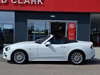Used Fiat 124 Spider Classica 140 HP (102 kW) 2017 White Cabriolet