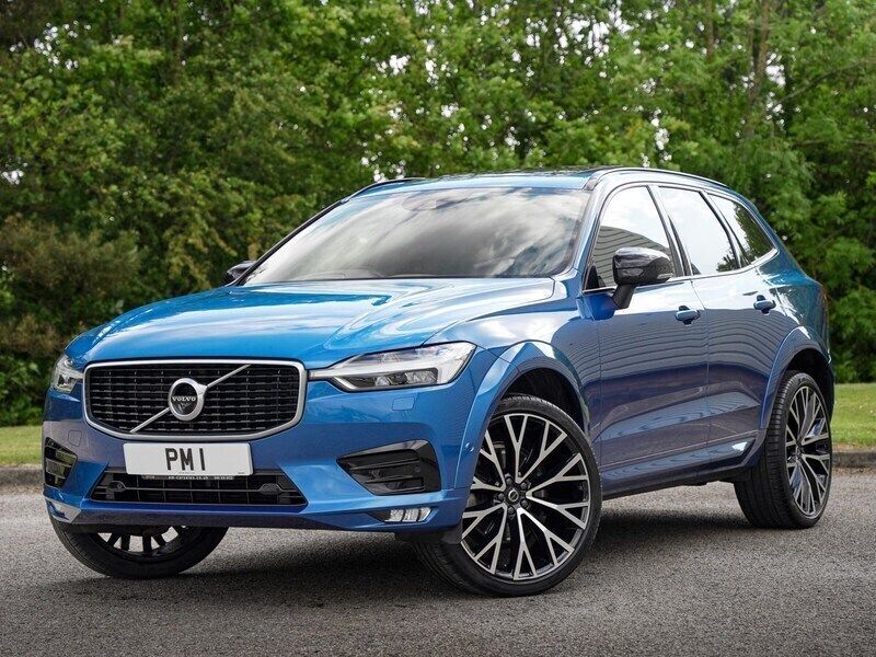 Blue Used 2020 Volvo XC60 R-Design Pro SUV | £33,358 (Fair price) - Image 1/4
