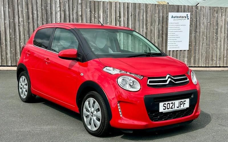 Red Used 2021 Citroën C1 Hatchback | £9,750 (A bit pricey) - Image 1/4