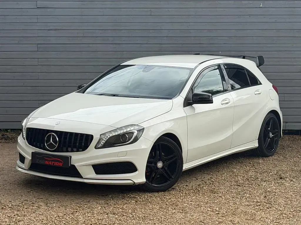 Used Mercedes A180 AMG 2014 White Hatchback