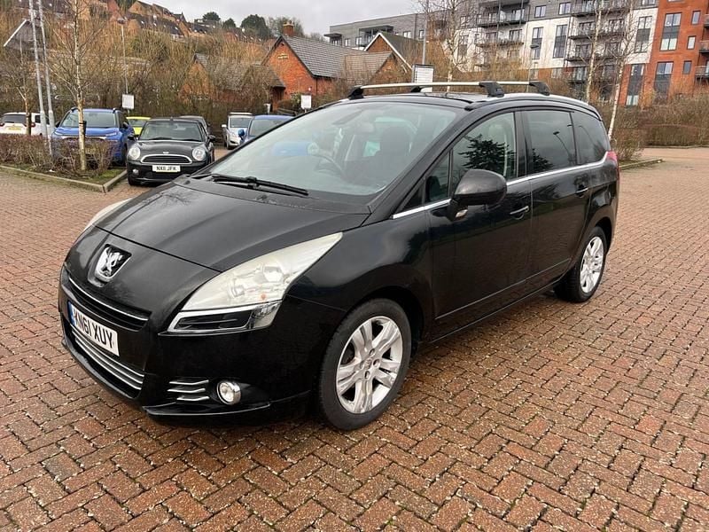 Used Peugeot 5008 112 HP (82 kW) 2011 Black MPV