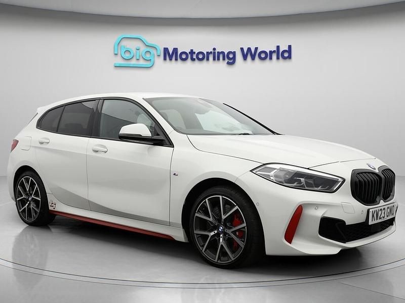 White Used 2023 BMW 128 Hatchback | £25,800 (Fair price) - Image 1/4