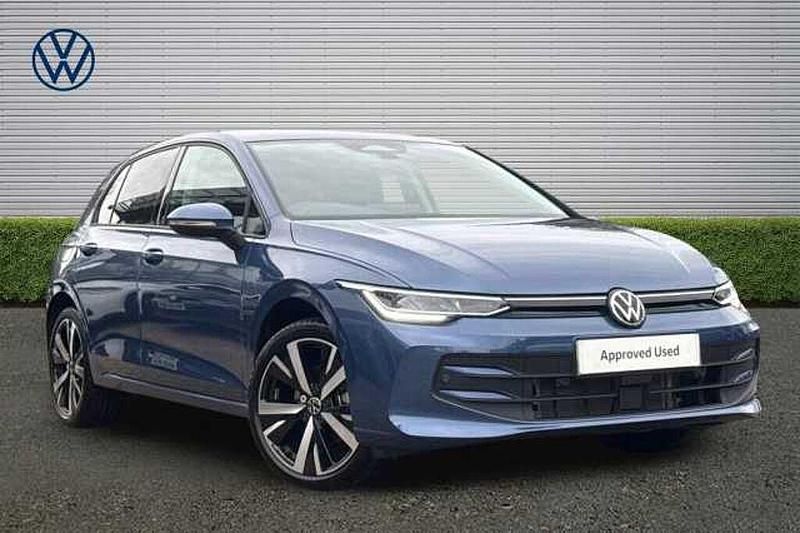 Used VW Golf VIII Match 150 HP (110 kW) 2025 Blue Hatchback