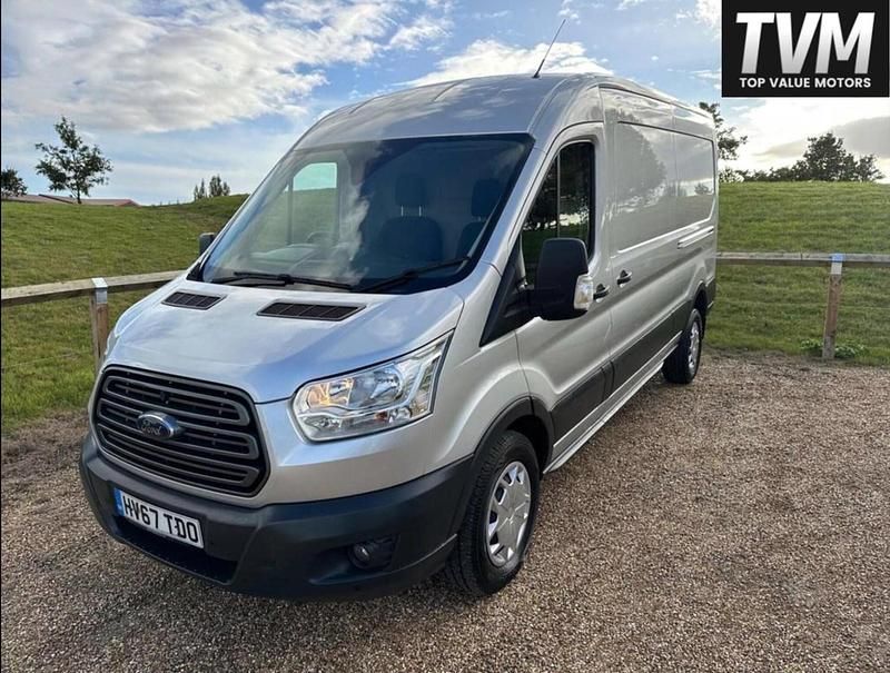 Second-hand Ford Transit 130 CP (95 kW) 2017 Argintiu Van