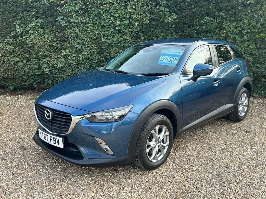 Used Mazda CX-3 105 HP (77 kW) 2017 Blue SUV