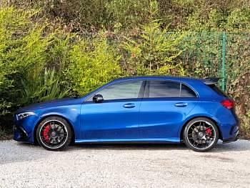 Used Mercedes A45 AMG 421 HP (309 kW) 2025 Blue Hatchback