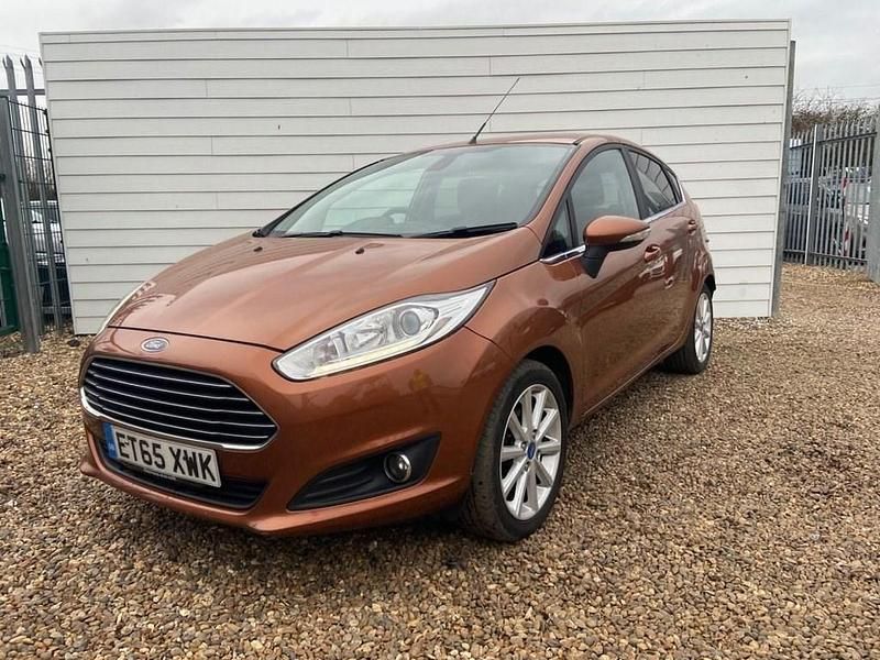 Used Ford Fiesta Titanium 2016 Brown Hatchback