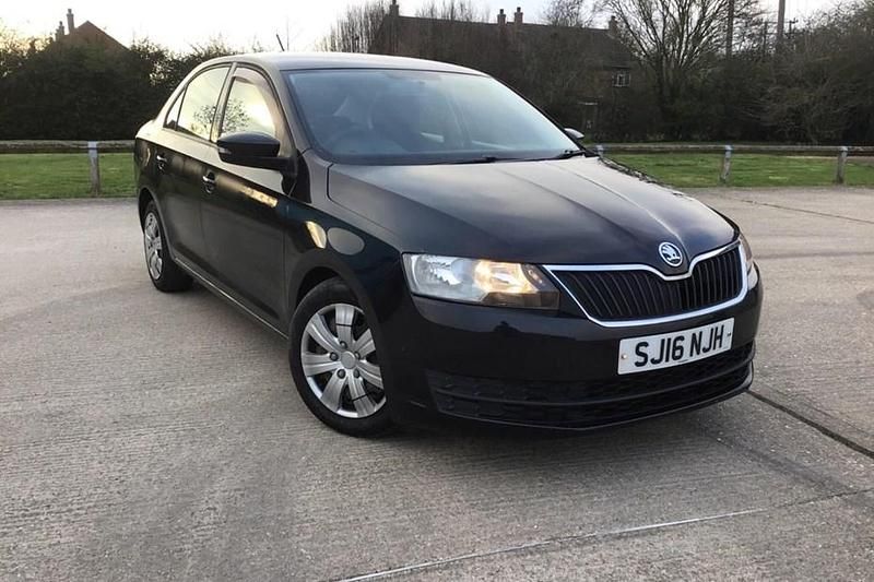 Used Skoda Rapid 115 HP (84 kW) 2016 Black Hatchback