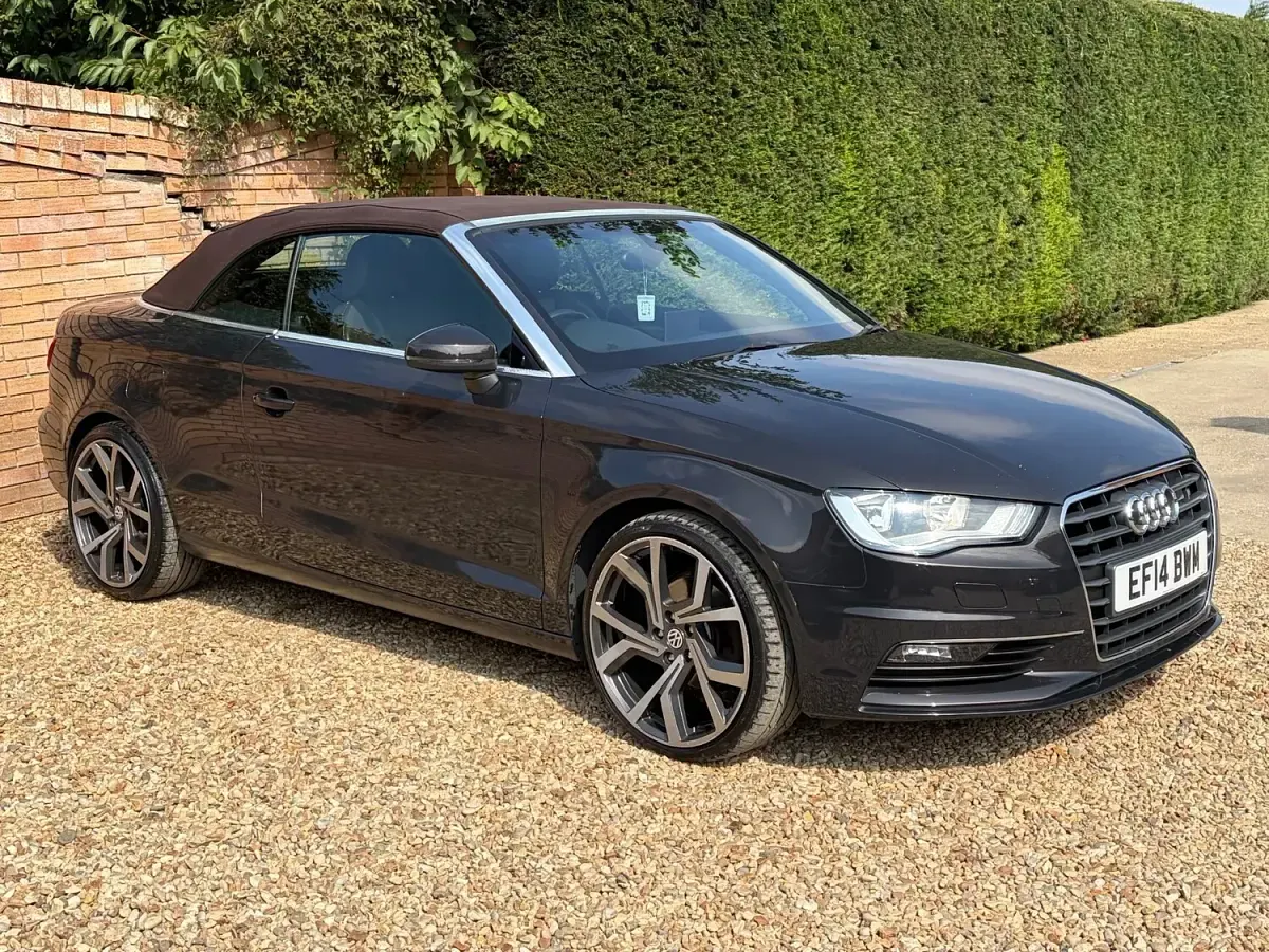 Used Audi A3 Cabriolet Sport 2014 Brown Cabriolet
