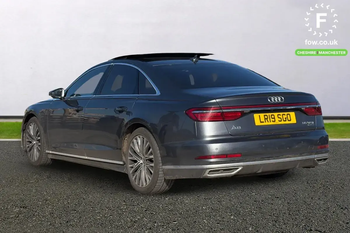 Used Audi A8 S-Line 340 HP (250 kW) 2019 Grey Sedan