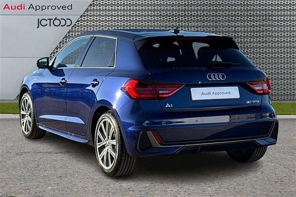Used Audi A1 S-Line 114 HP (83 kW) 2025 Blue Hatchback