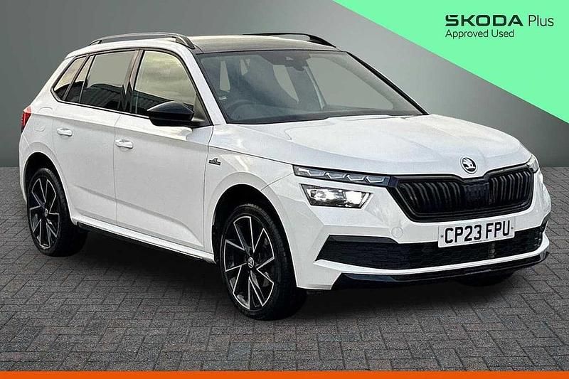 Used Skoda Kamiq Monte Carlo 147 HP (108 kW) 2023 Candy white SUV