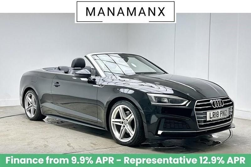 Used 2018 Audi A5 S-Line Cabriolet | £13,790 (Good price) - Image 1/1