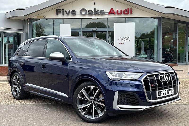 Blue Used 2022 Audi SQ7 Comfort SUV | £48,490 - Image 1/4