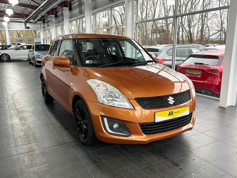 Used Suzuki Swift SZ-L 94 HP (69 kW) 2016 Orange Hatchback