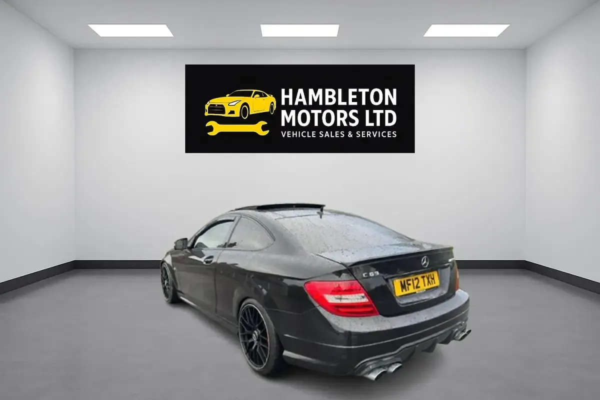 Used Mercedes C63 AMG AMG Edition 1 2012 Black Coupe