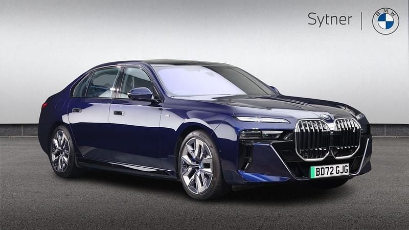Blue Used 2023 BMW i7 M Sport Sedan | £70,000 (Fair price) - Image 1/4