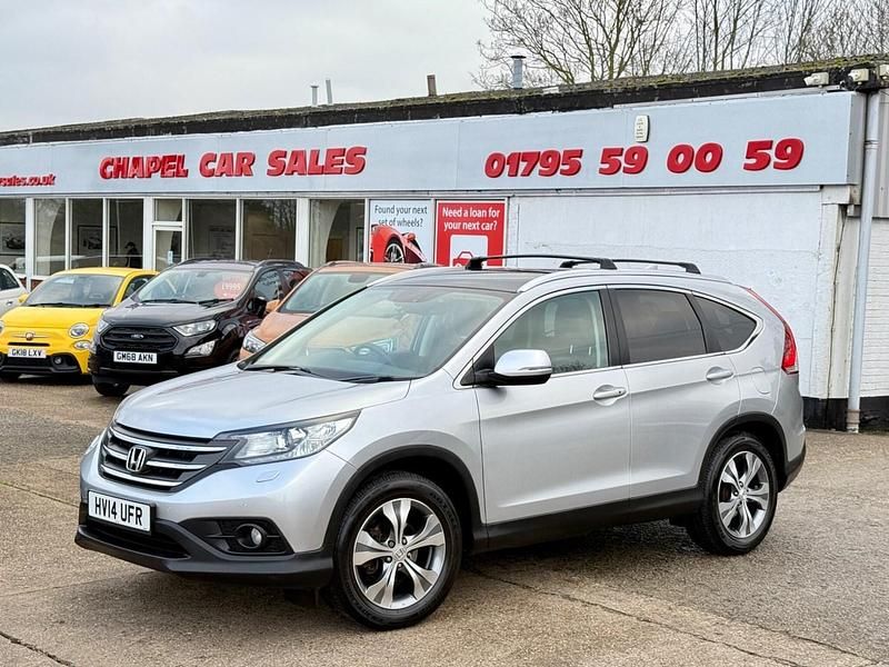 Silver Used 2014 Honda CR-V EX SUV | £9,495 (Fair price) - Image 1/4