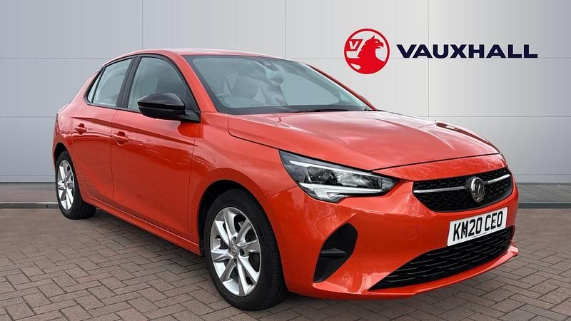 Used Vauxhall Corsa 100 HP (73 kW) 2020 Orange Hatchback