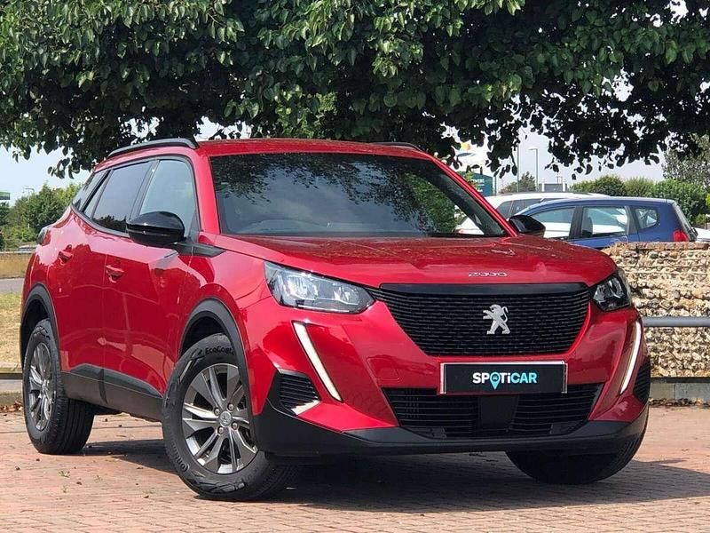 Red Used 2023 Peugeot 2008 Active+ SUV | £17,117 (Fair price) - Image 1/4