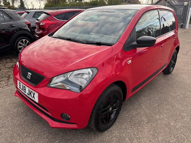 Used Seat Mii Design 2018 Red Hatchback