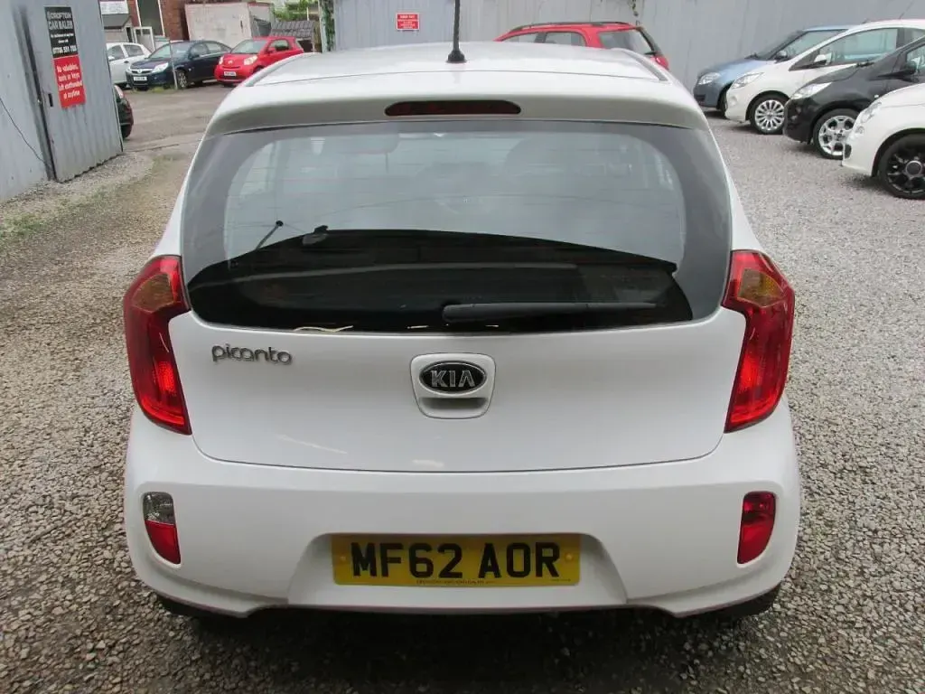 Used Kia Picanto 2012 White Hatchback