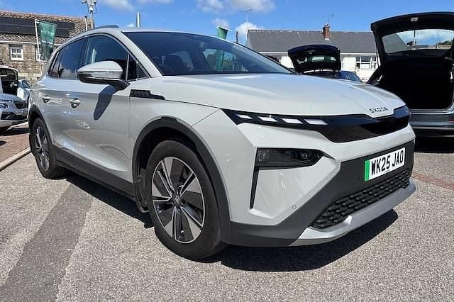 Meteor grey Used 2025 Skoda Elroq SUV | £35,995 - Image 1/4