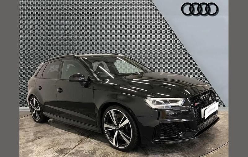 Used Audi RS3 Sport 400 HP (294 kW) 2019 Black Sedan