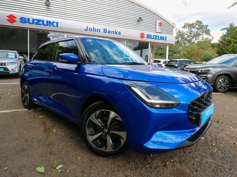 Blue Used 2024 Suzuki Swift Hatchback | £19,499 (Expensive) - Image 1/4