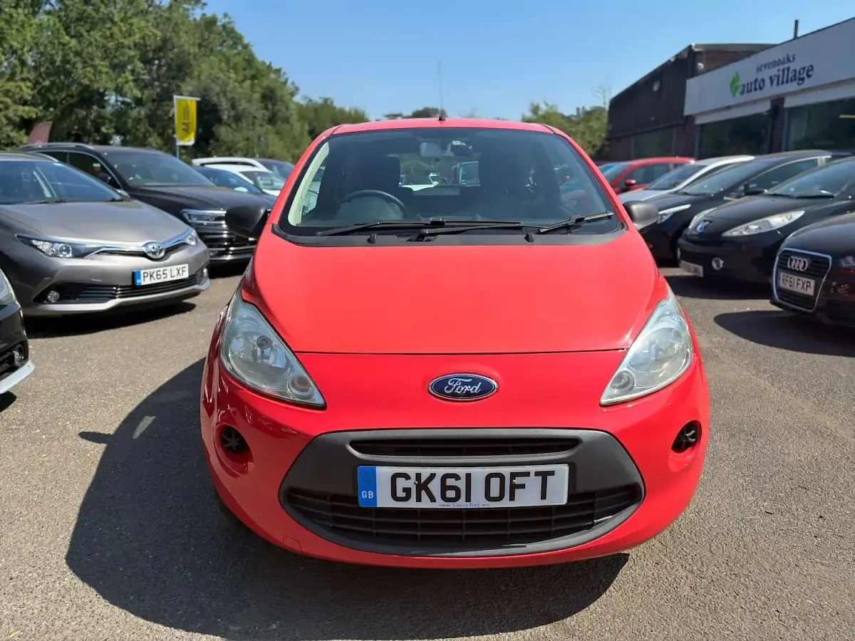 Used Ford Ka Studio 69 HP (50 kW) 2011 Red Hatchback