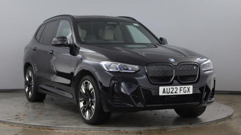 Black Used 2022 BMW iX3 M Sport SUV | £29,485 (Fair price) - Image 1/4