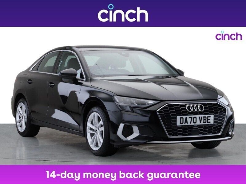 Black Used 2021 Audi A3 Sport Sedan | £17,489 (Fair price) - Image 1/3