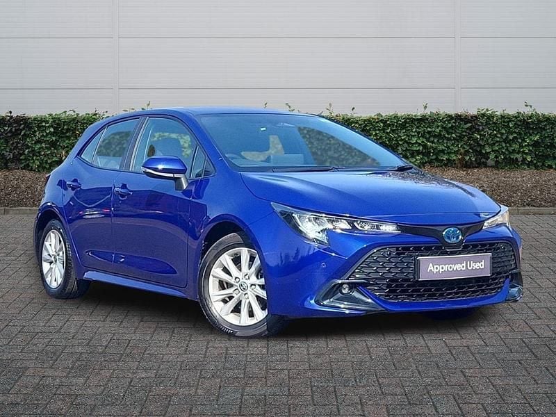 Used Toyota Corolla 2023 Blue Hatchback