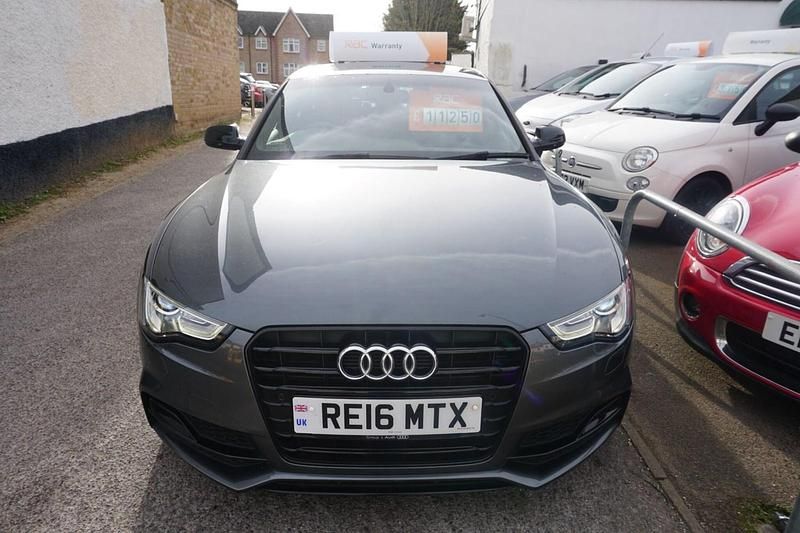 Used Audi A5 Sportback Black Edition 190 HP (139 kW) 2016 Grey Hatchback