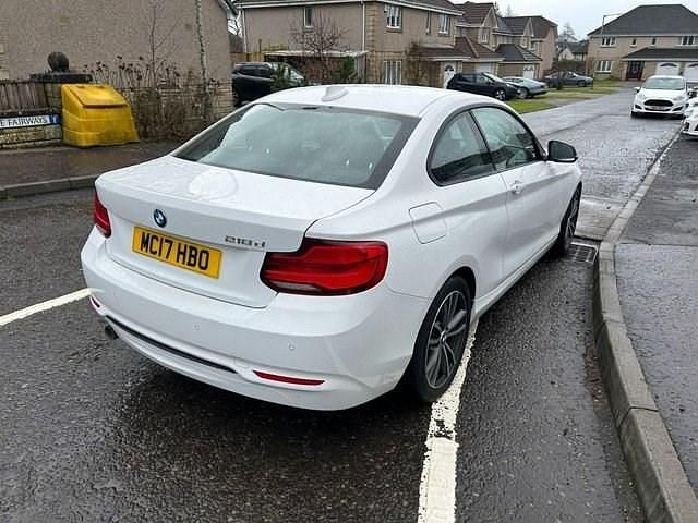 Used BMW 218 Sport Line 150 HP (110 kW) 2017 White Coupe