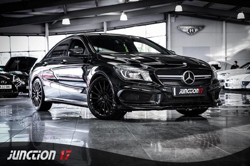 Black Used 2014 Mercedes CLA45 AMG AMG Sedan | £14,988 (Fair price) - Image 1/3