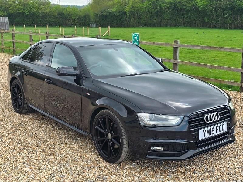 Begagnad Audi A4 Black Edition 2015 Svart Sedan