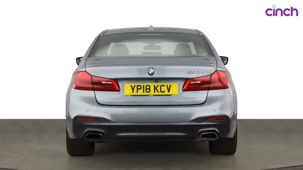 Used BMW 530e M Sport 2018 Blue Sedan